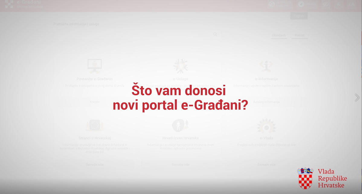 Što vam donosi novi portal e-Građani?